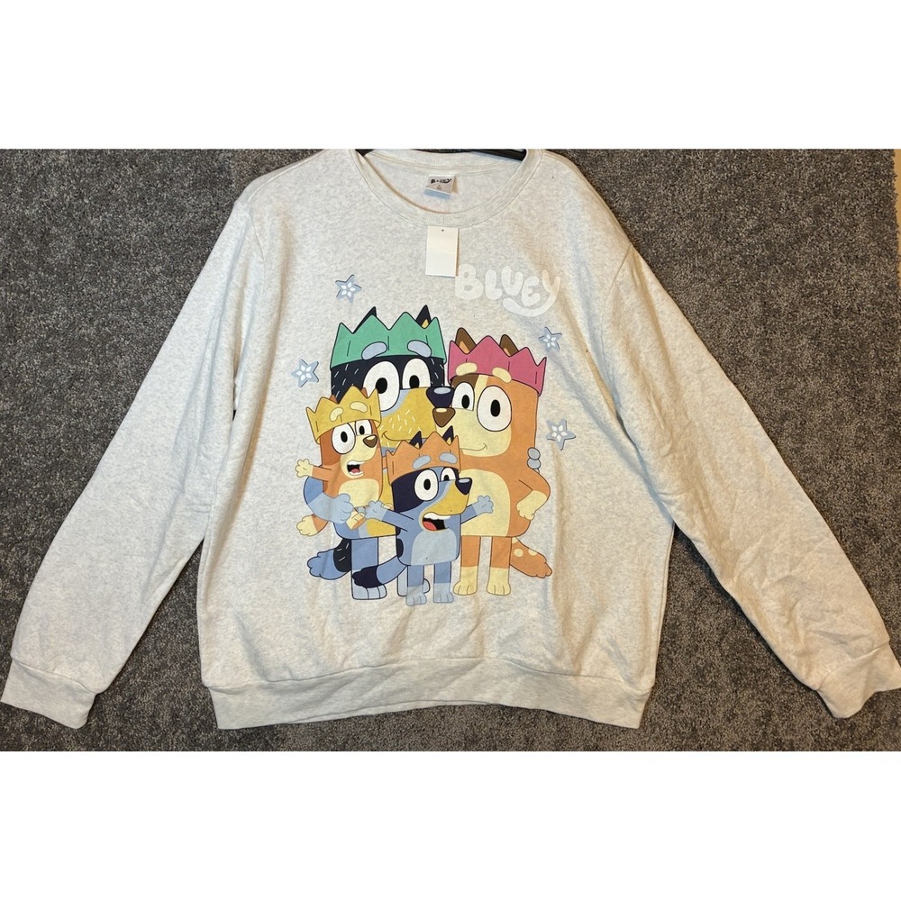 Bluey Women's Sweatshirt Size Xl